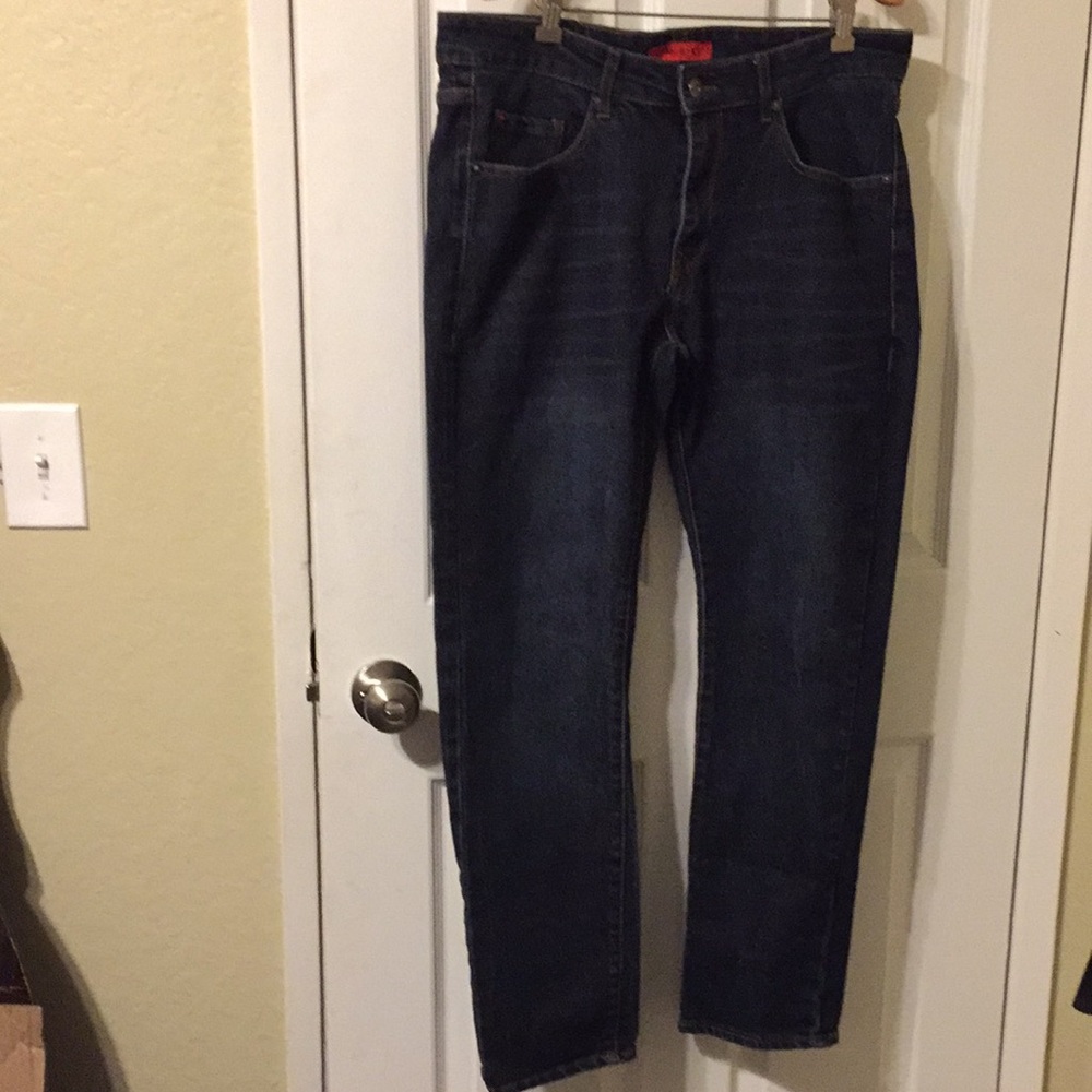 M B X men jeans slim fit W32 L30